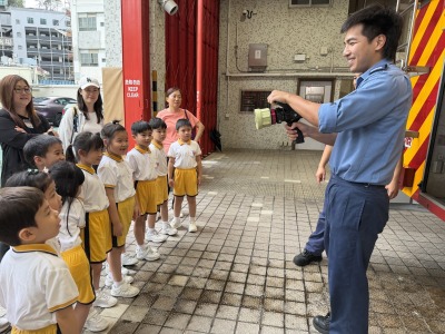 K3 參觀葵涌消防局